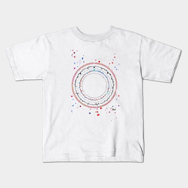 Genomics Kids T-Shirt by RosaliArt